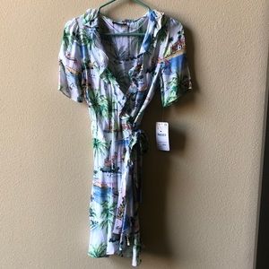 Zara vacay tie dress